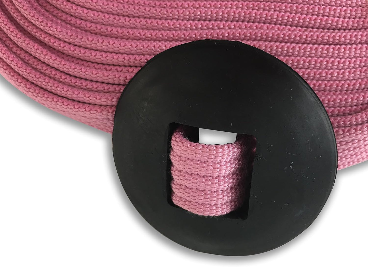 Southwestern Equine Lunge Line for Horses Cotton Horse Lunge Line with Bolt Snap & Rubber Stop (Pink, 24')