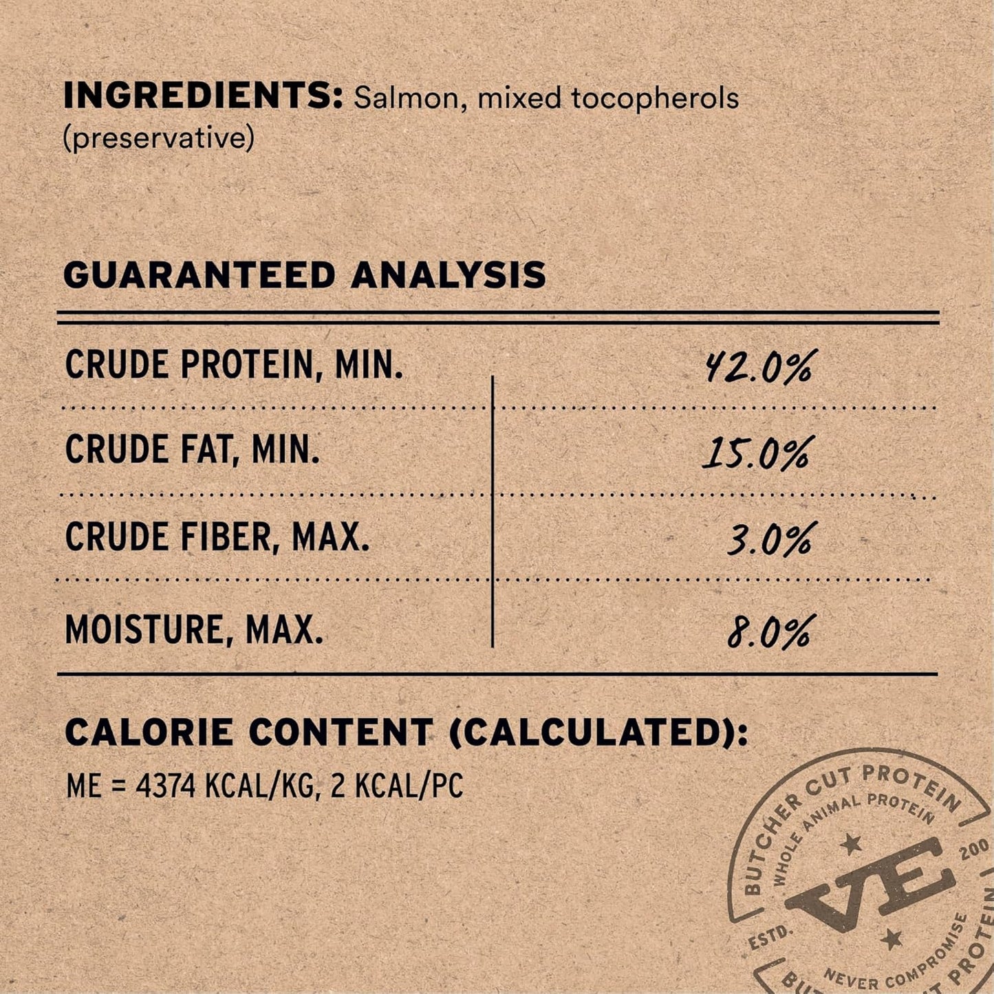 Vital Essentials Salmon Bites Dog Treats, 5 oz | Freeze-Dried Raw | Single Protein | Premium Quality High Protein Training Treats | Grain Free, Gluten Free, Filler Free