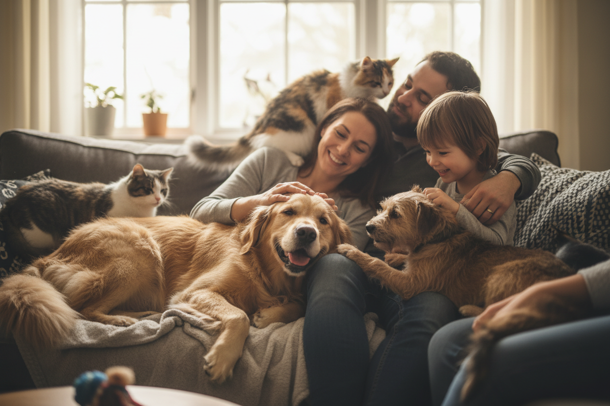 pets deserve all the love in the world real photo